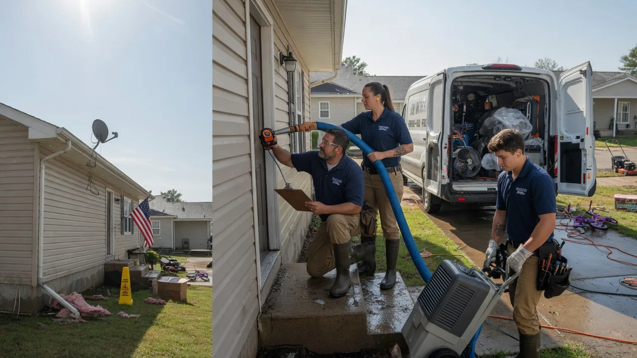 Ceiling Water Damage Restoration in Dale, TX near me